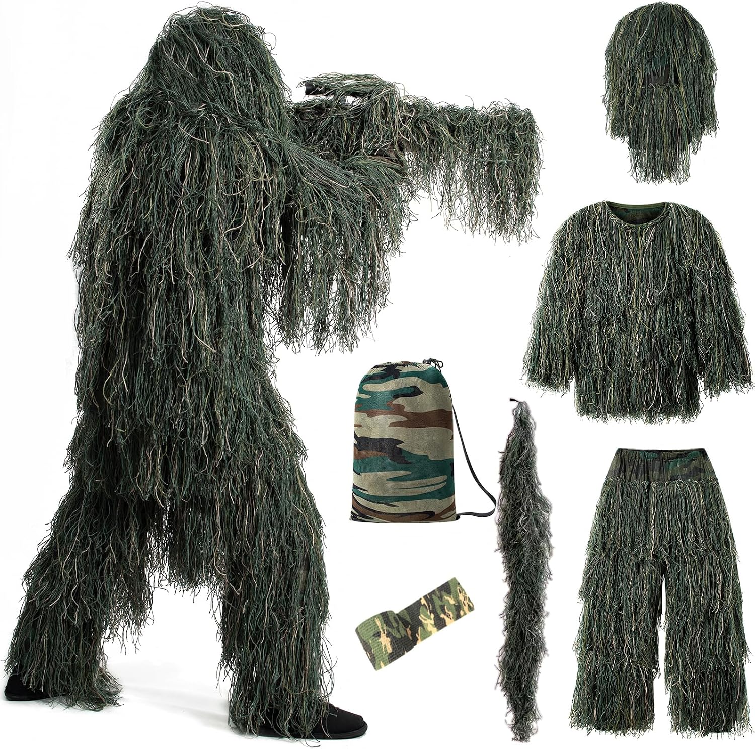 Ghillie Suit Kids Camo Gilly Energy — WeirdThingsToBuy weird find