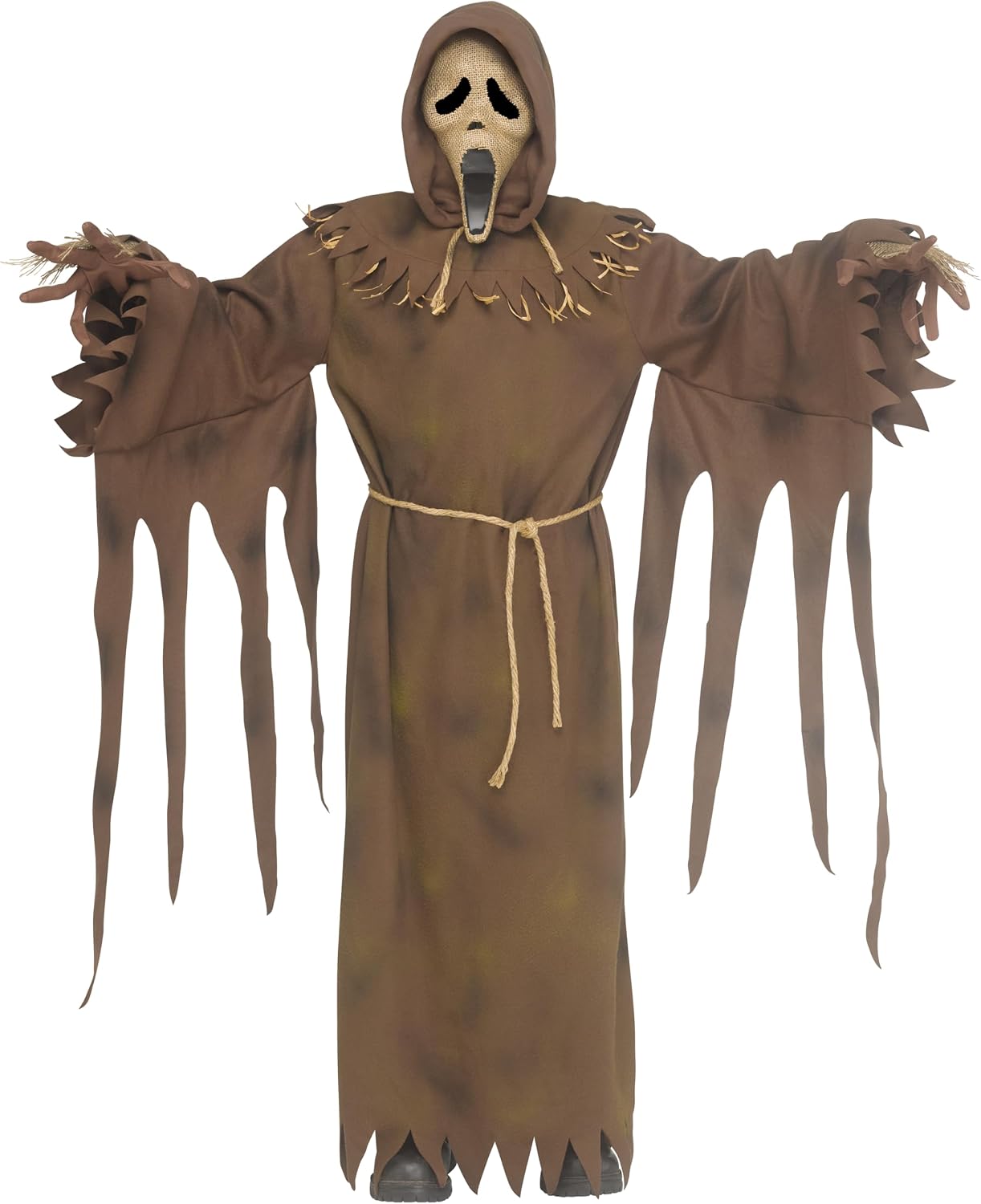Ghost Face Scarecrow Costume Youth — WeirdThingsToBuy weird find