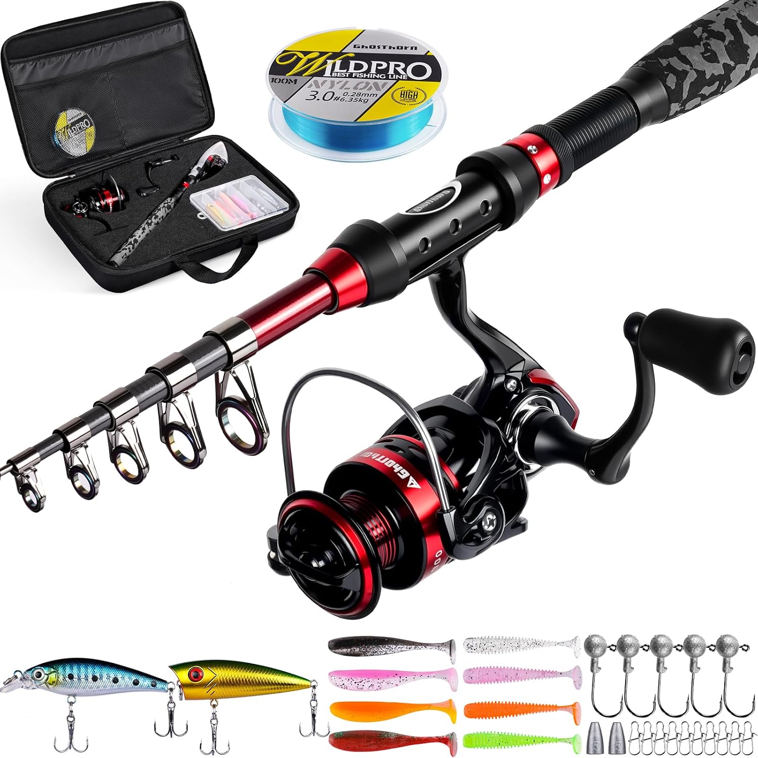 Ghosthorn Fishing Rod & Reel Situation — WeirdThingsToBuy weird find