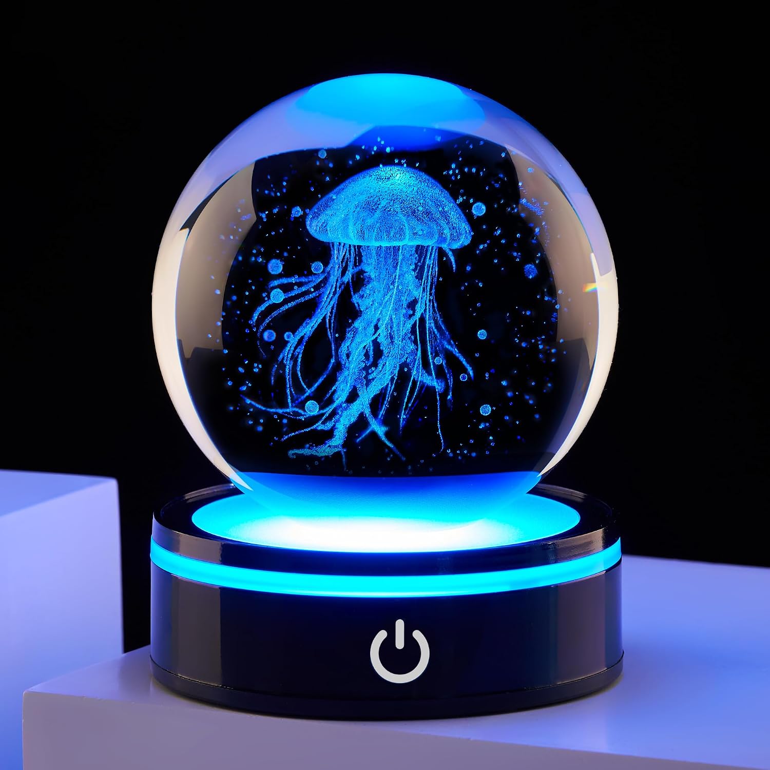 Ghtixsu 3d Crystal Ball Jellyfish — WeirdThingsToBuy weird find