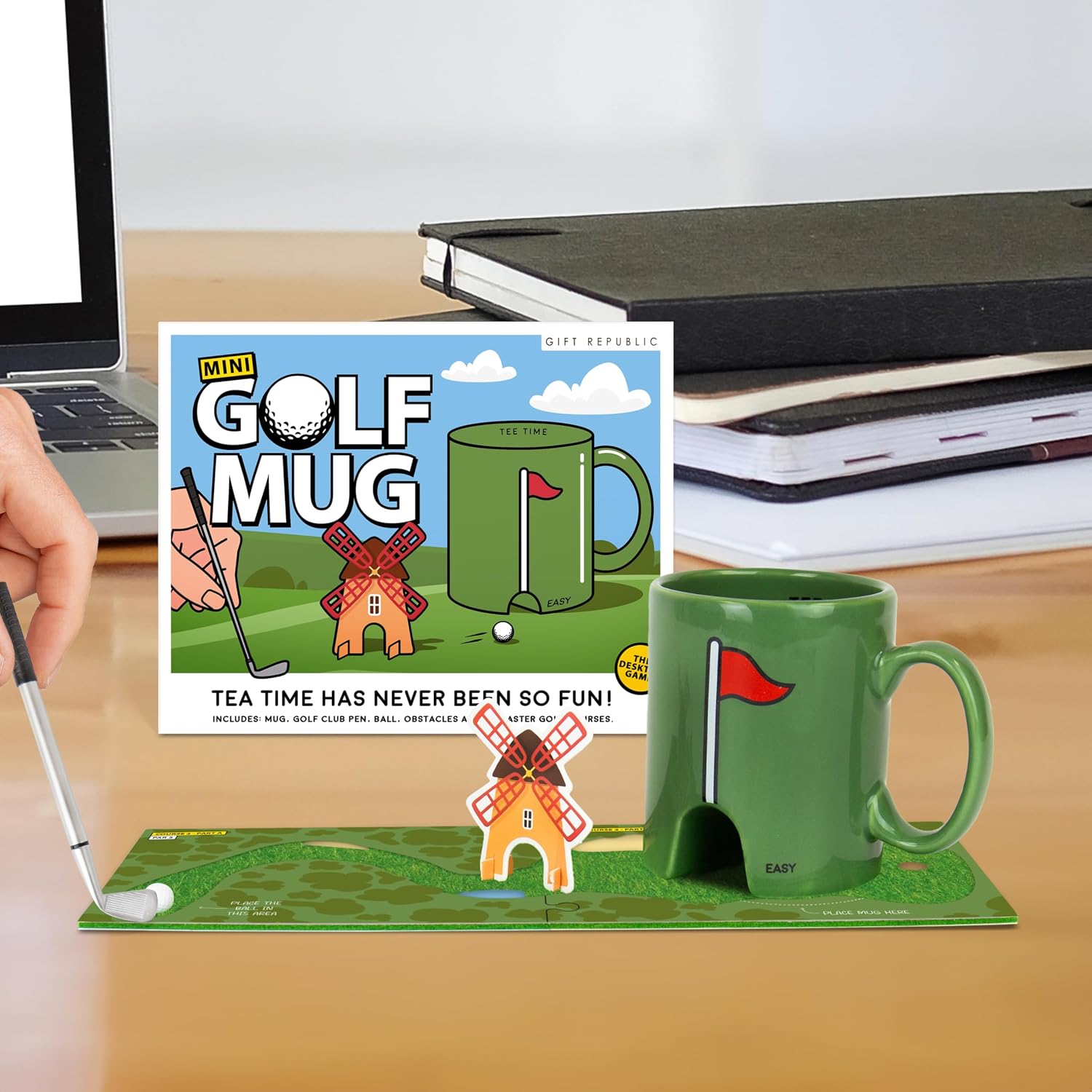 Gift Republic Golf Mug Coaster — WeirdThingsToBuy weird find