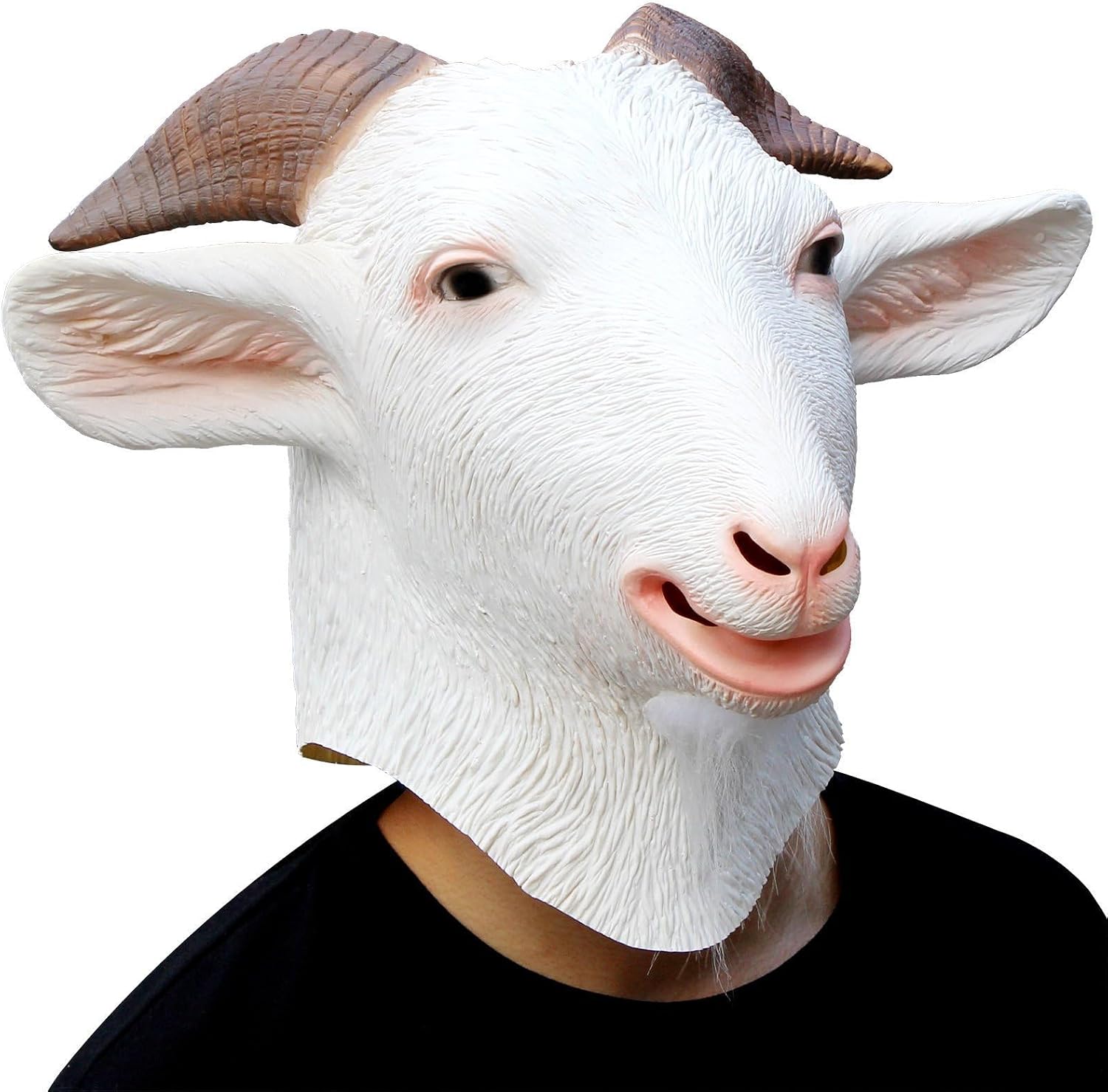Goat Mask Animal Costume Halloween Situation — WeirdThingsToBuy weird find