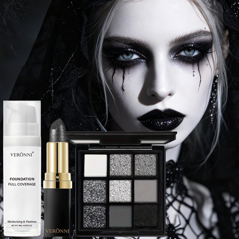 Goth Makeup Kit 3 Pack Situation — WeirdThingsToBuy weird find