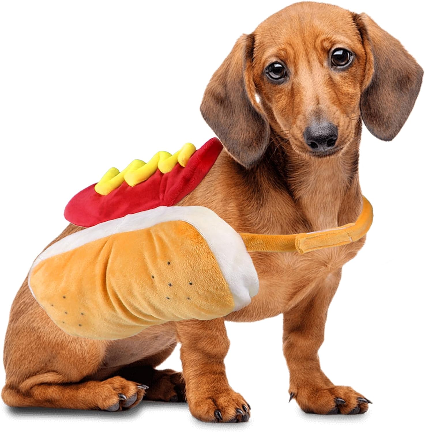 Goyoswa Dog Hot Dog Costume Energy — WeirdThingsToBuy weird find