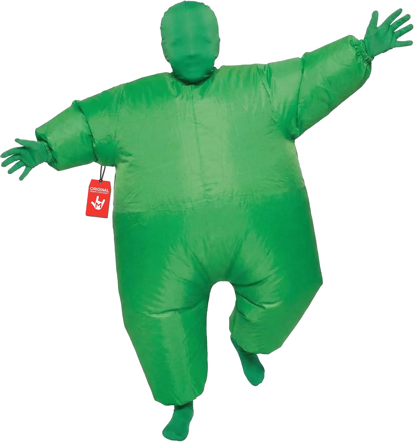 Green Megmorph Inflatable Costume Kids Energy — WeirdThingsToBuy weird find