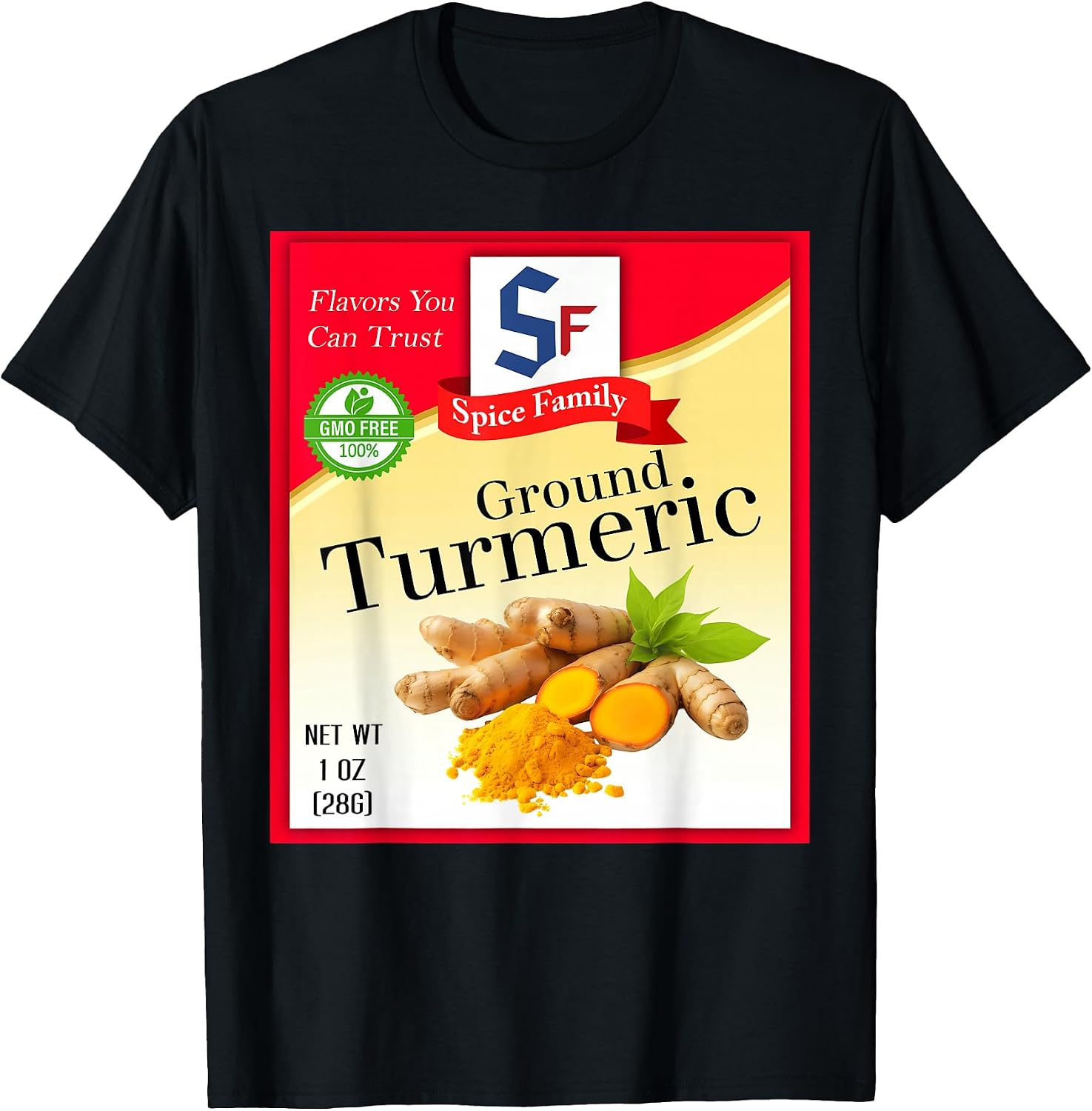 Ground Turmeric Spice Group Costume — WeirdThingsToBuy weird find
