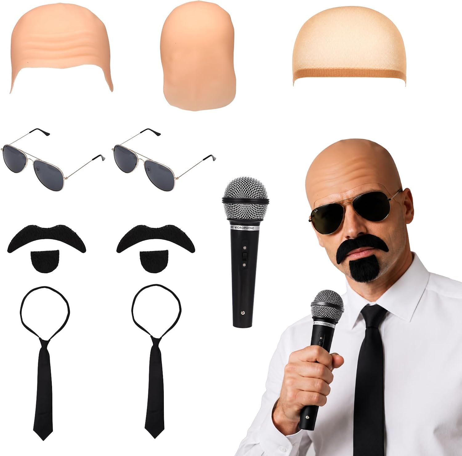 Hairless Cap Halloween Costume Set — WeirdThingsToBuy weird find