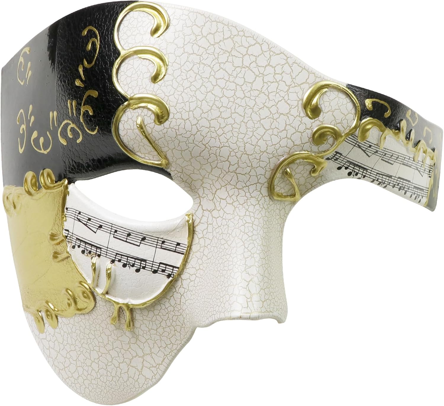 Half Face Men's Phantom of — WeirdThingsToBuy weird find