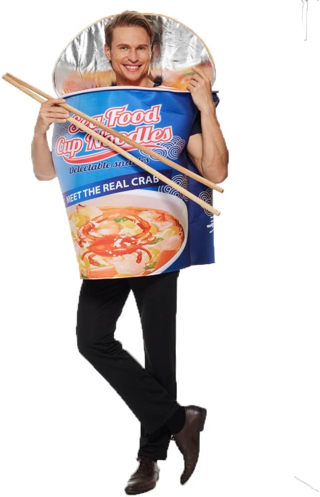 Halloween Adult Bowl Noodle Cosplay Energy — WeirdThingsToBuy weird find