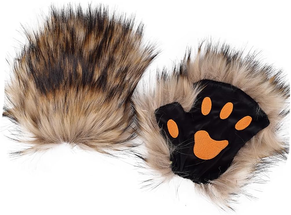 Halloween Bear Claw Gloves Faux — WeirdThingsToBuy weird find
