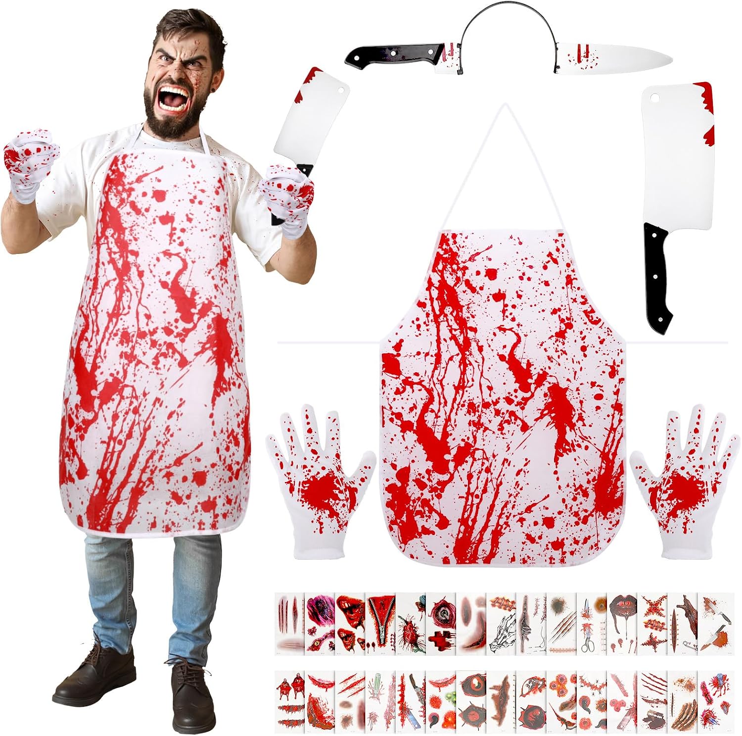 Halloween Costume Men Halloween Butcher Energy — WeirdThingsToBuy weird find
