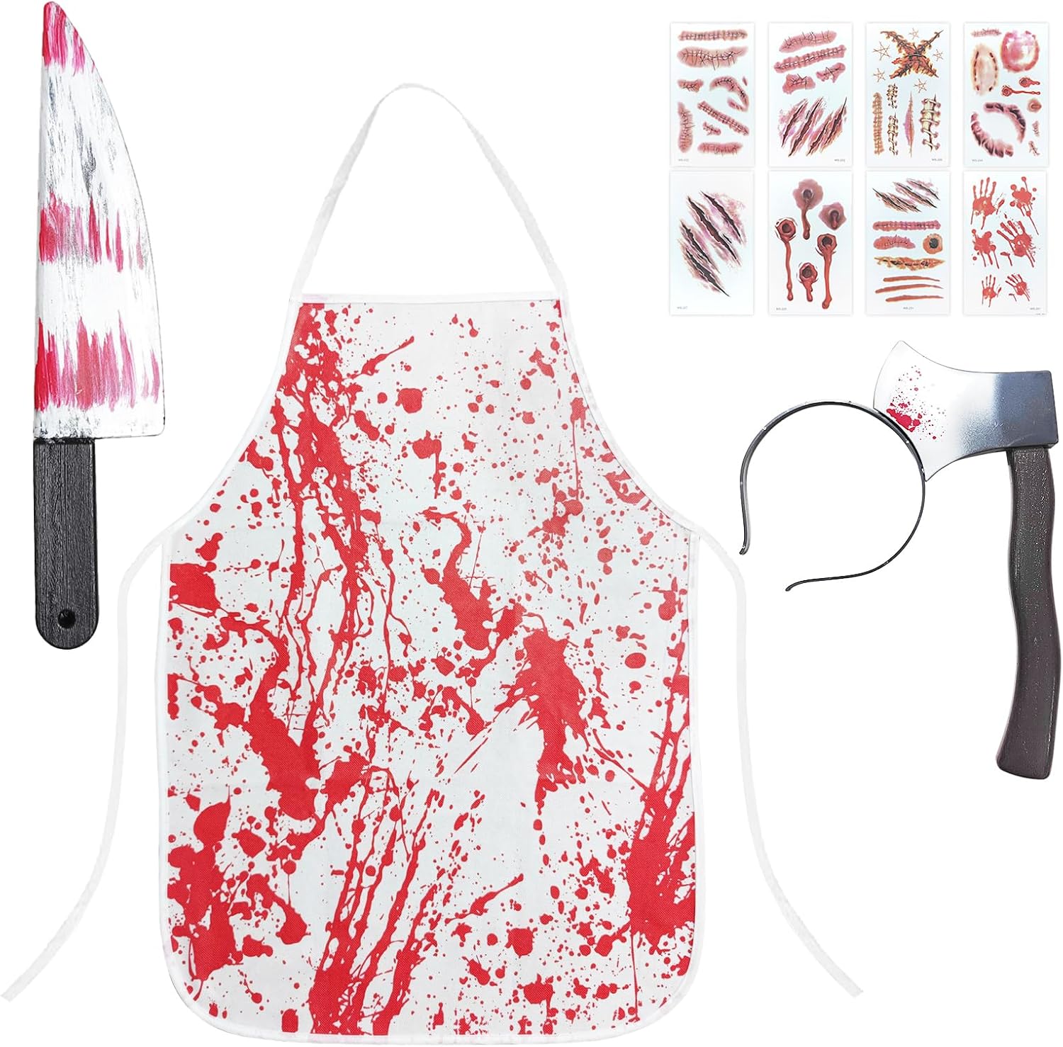Halloween Costumes Axe Headband Butcher Energy — WeirdThingsToBuy weird find