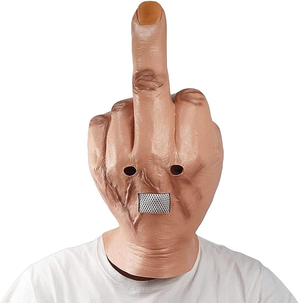 Halloween Creepy Fingers Mask Novelty — WeirdThingsToBuy weird find