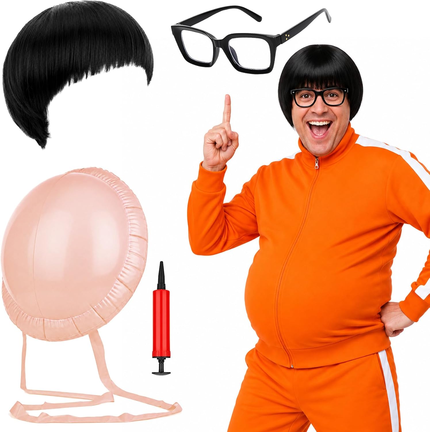 Halloween Criminal Costume Accessories Black Energy — WeirdThingsToBuy weird find