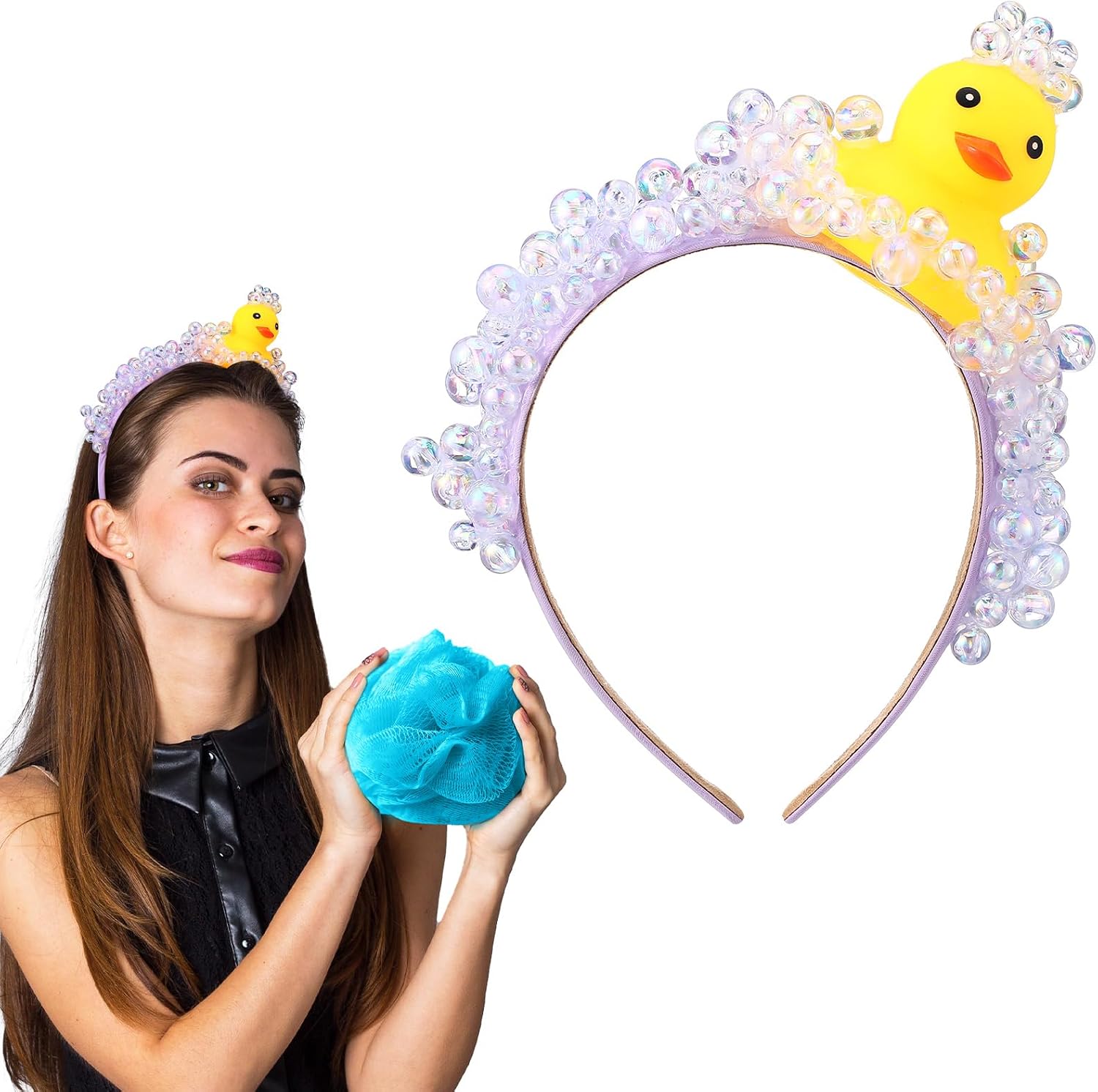 Halloween Duck Soap Bubble Headband Energy — WeirdThingsToBuy weird find