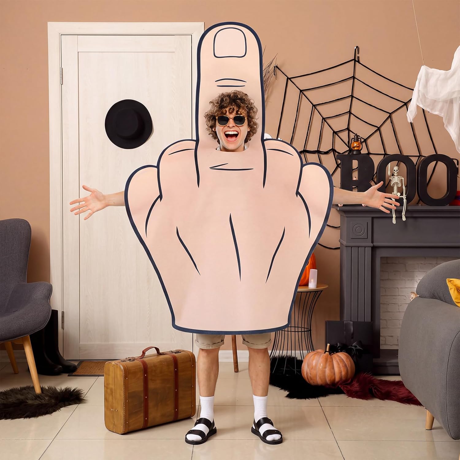 Halloween Finger Costume Adults Funny — WeirdThingsToBuy weird find