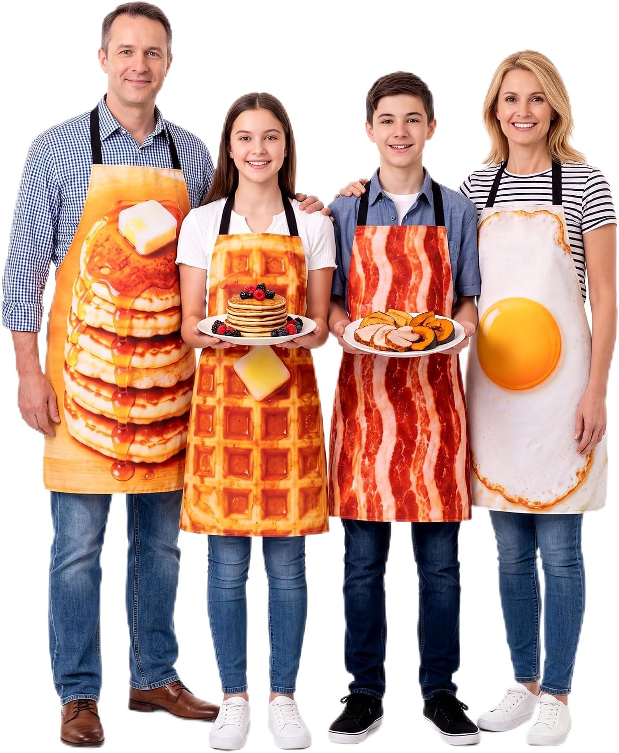 Halloween Food Aprons Adult Group — WeirdThingsToBuy weird find