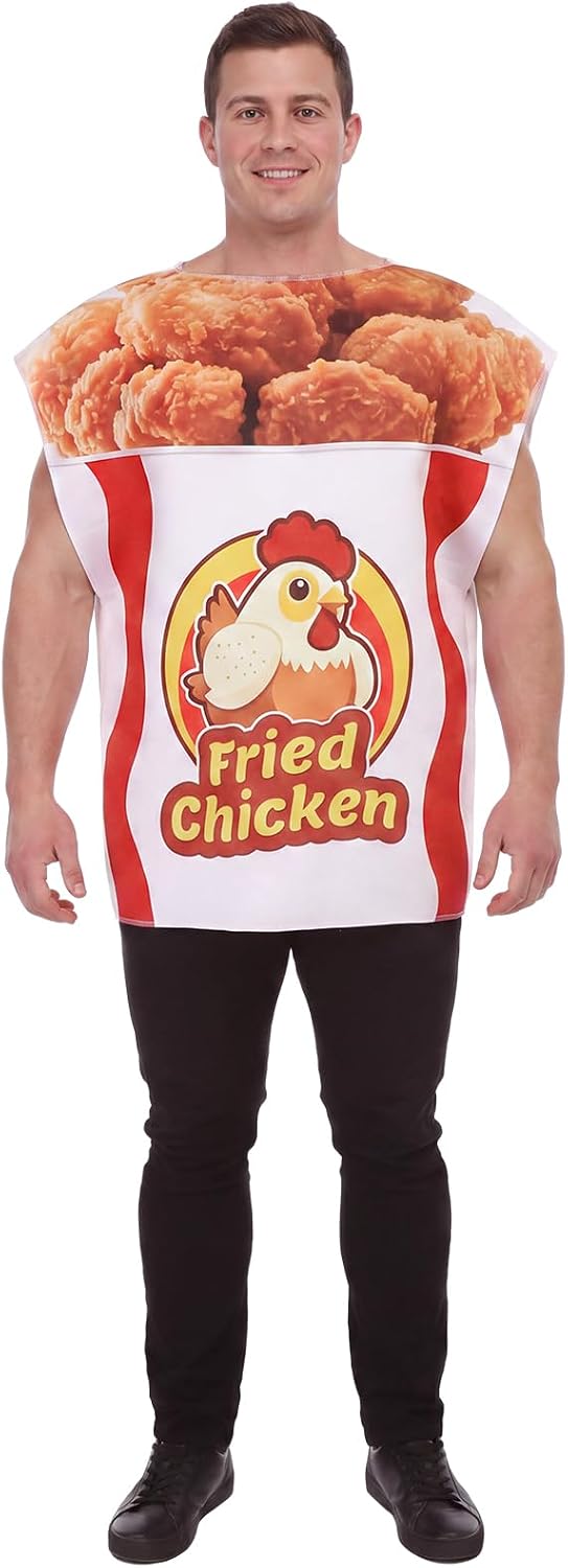 Halloween Fried Chicken Bucket Costume Energy — WeirdThingsToBuy weird find