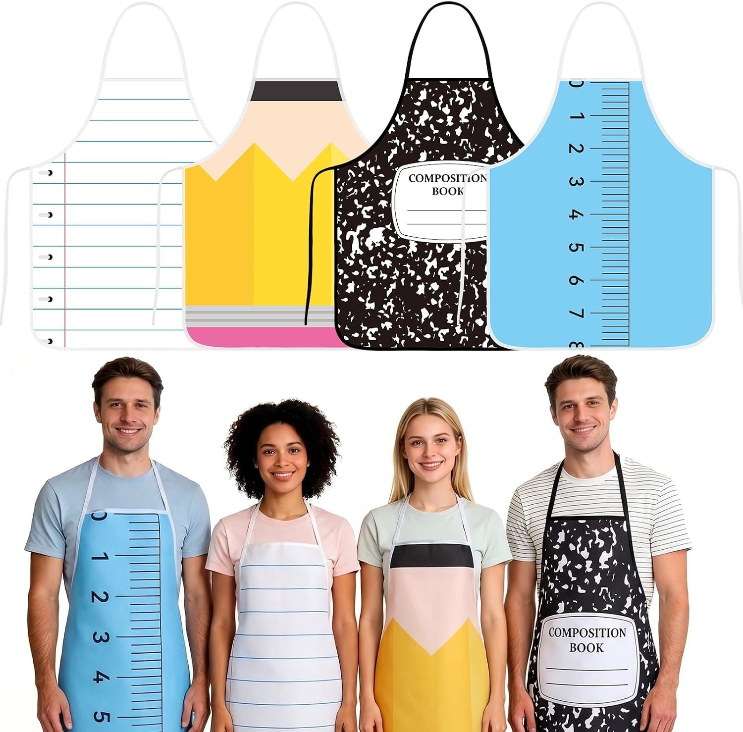Halloween Halloween Apron Teachers Stationery — WeirdThingsToBuy weird find