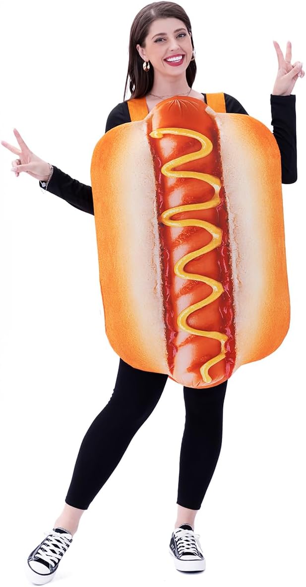 Halloween Hot Dog Costume Cosplay Situation — WeirdThingsToBuy weird find