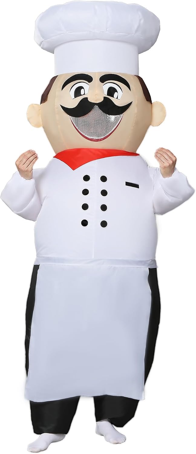 Halloween Inflatable Chef Adult Size Situation — WeirdThingsToBuy weird find