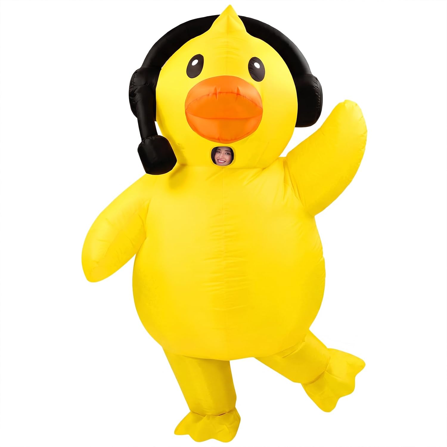 Halloween Inflatable Duck Costume Adult Energy — WeirdThingsToBuy weird find