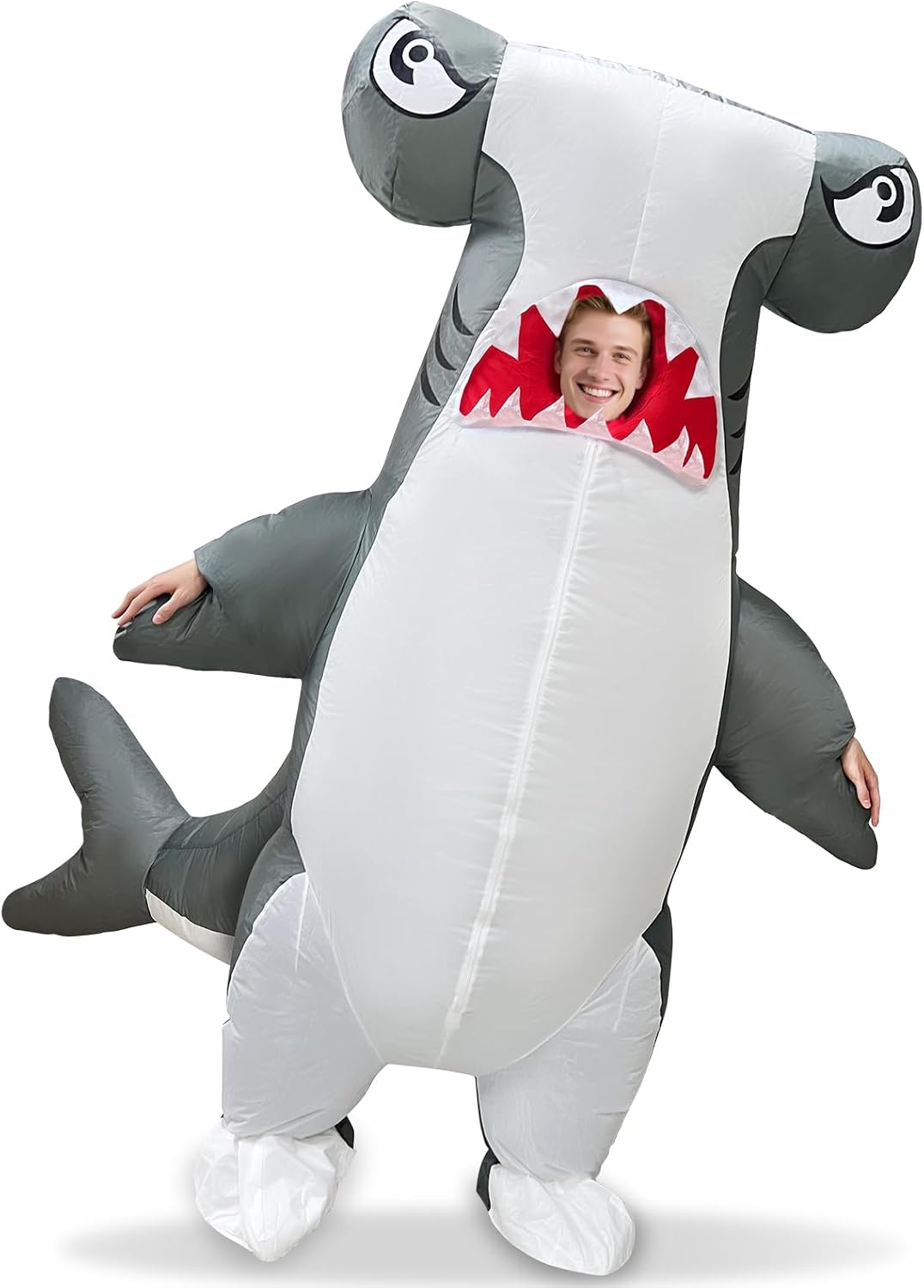 Halloween Inflatable Hammerheads Shark — WeirdThingsToBuy weird find