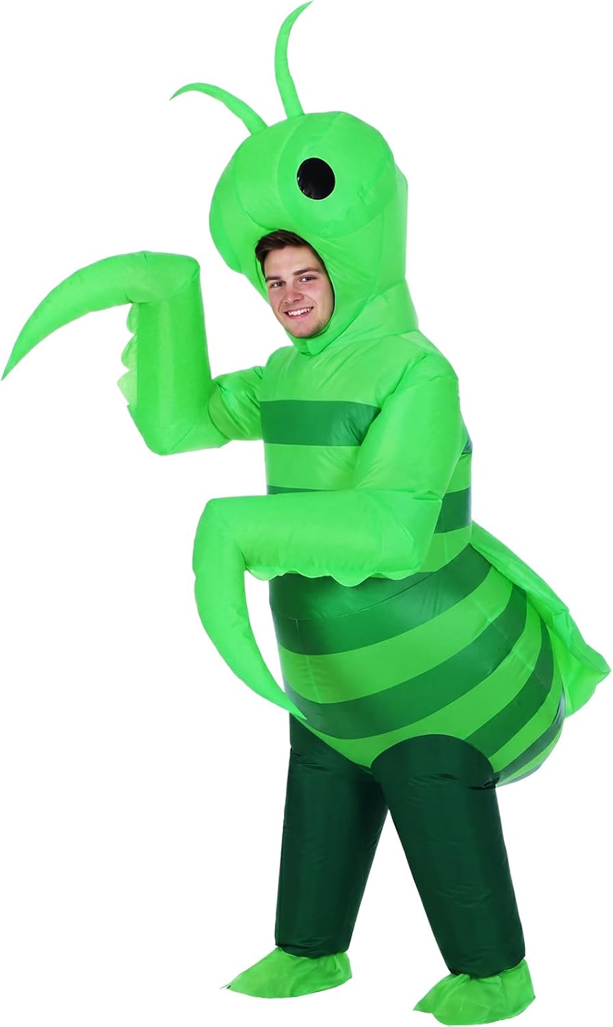 Halloween Inflatable Mantis Costume Adult Energy — WeirdThingsToBuy weird find