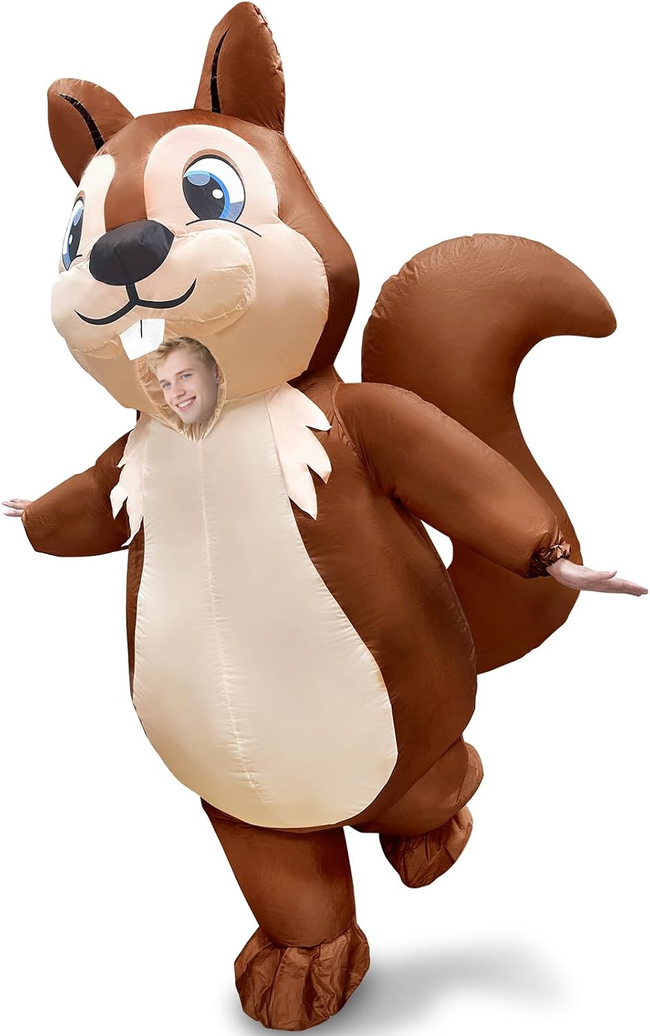 Halloween Inflatable Squirrel Costume Adult Energy — WeirdThingsToBuy weird find
