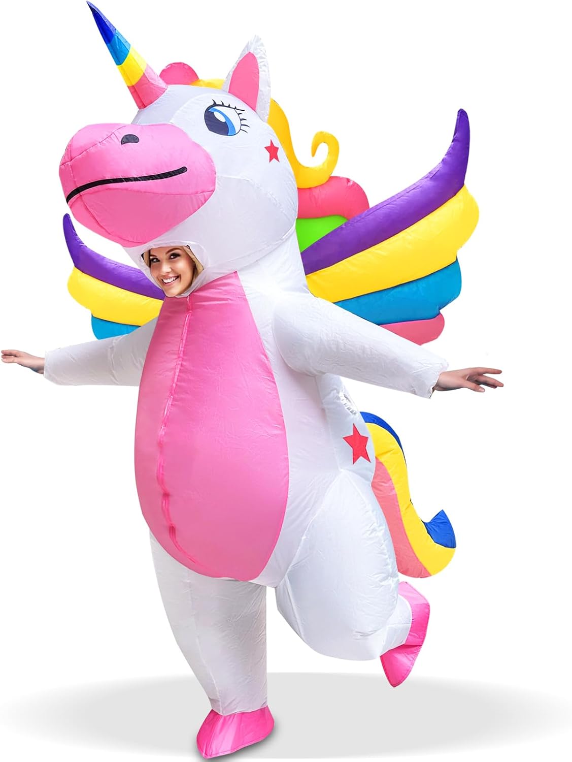 Halloween Inflatable Unicorn Costumes Adult — WeirdThingsToBuy weird find
