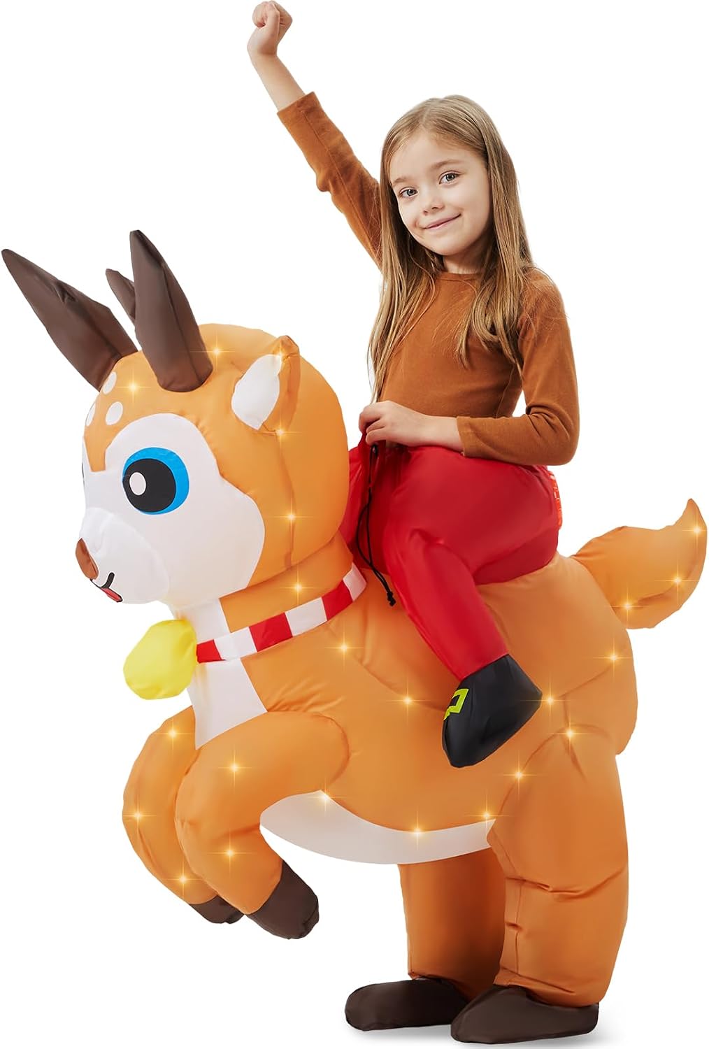 Halloween Kids Inflatable Costume Led Situation — WeirdThingsToBuy weird find