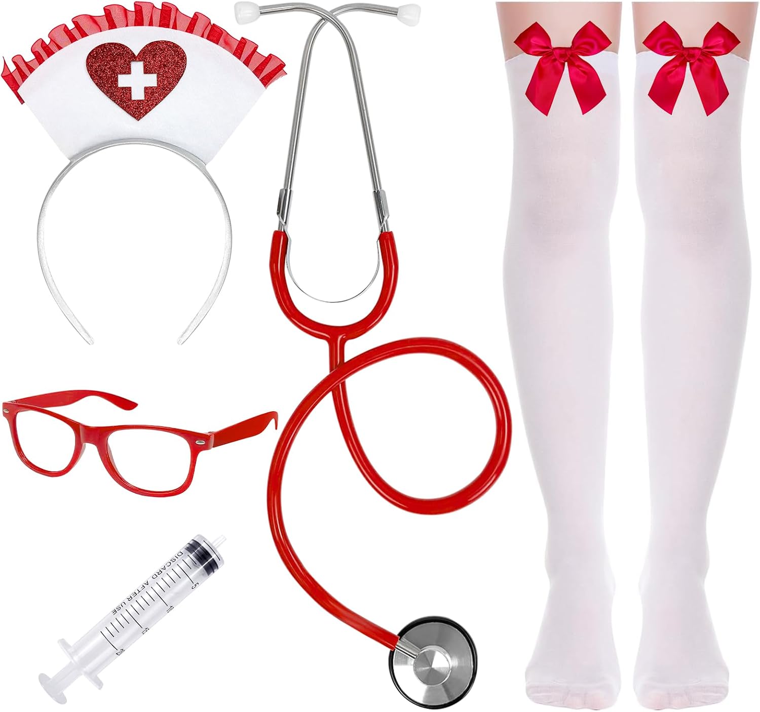 Halloween Nurse Costume Accessory 3pcs Situation — WeirdThingsToBuy weird find