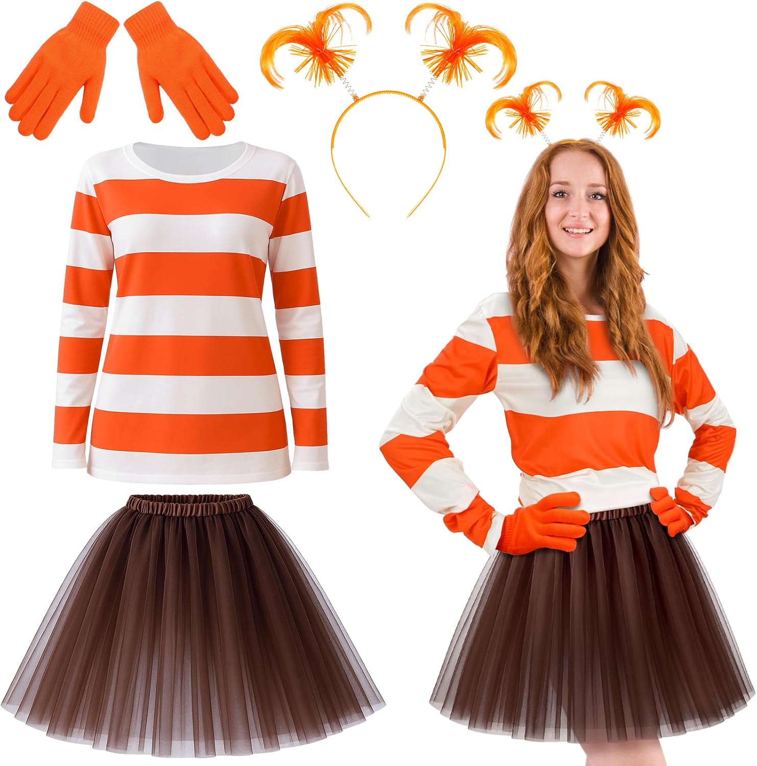 Halloween Orange Costume Sets Orange Energy — WeirdThingsToBuy weird find