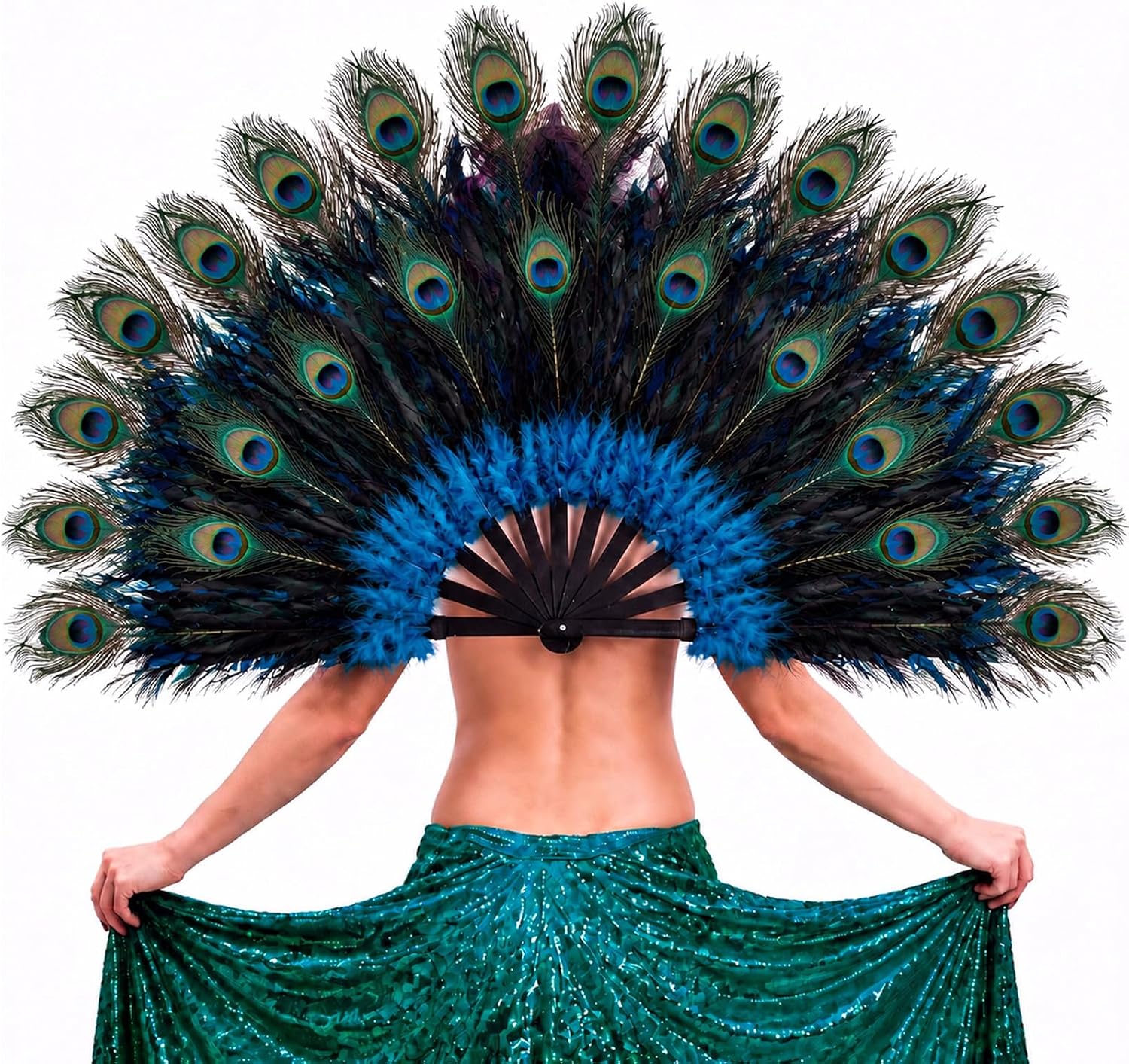 Halloween Peacock Wing Costume Women Situation — WeirdThingsToBuy weird find
