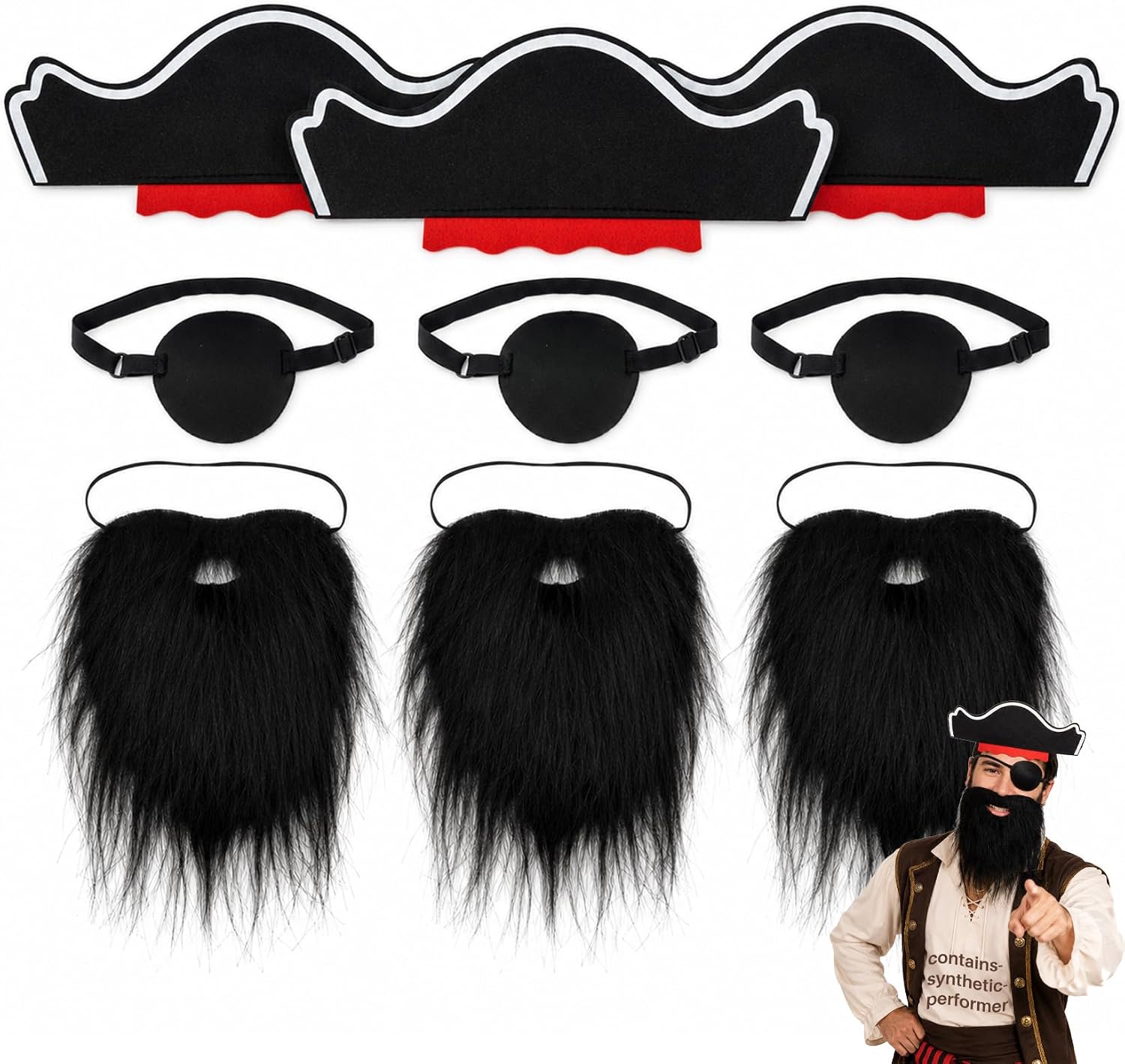 Halloween Pirate Accessories 9 Costume Situation — WeirdThingsToBuy weird find