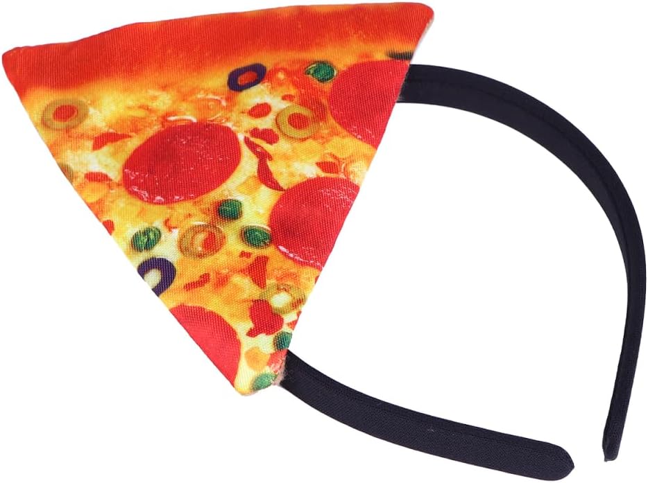 Halloween Pizza Shape Headband Situation — WeirdThingsToBuy weird find