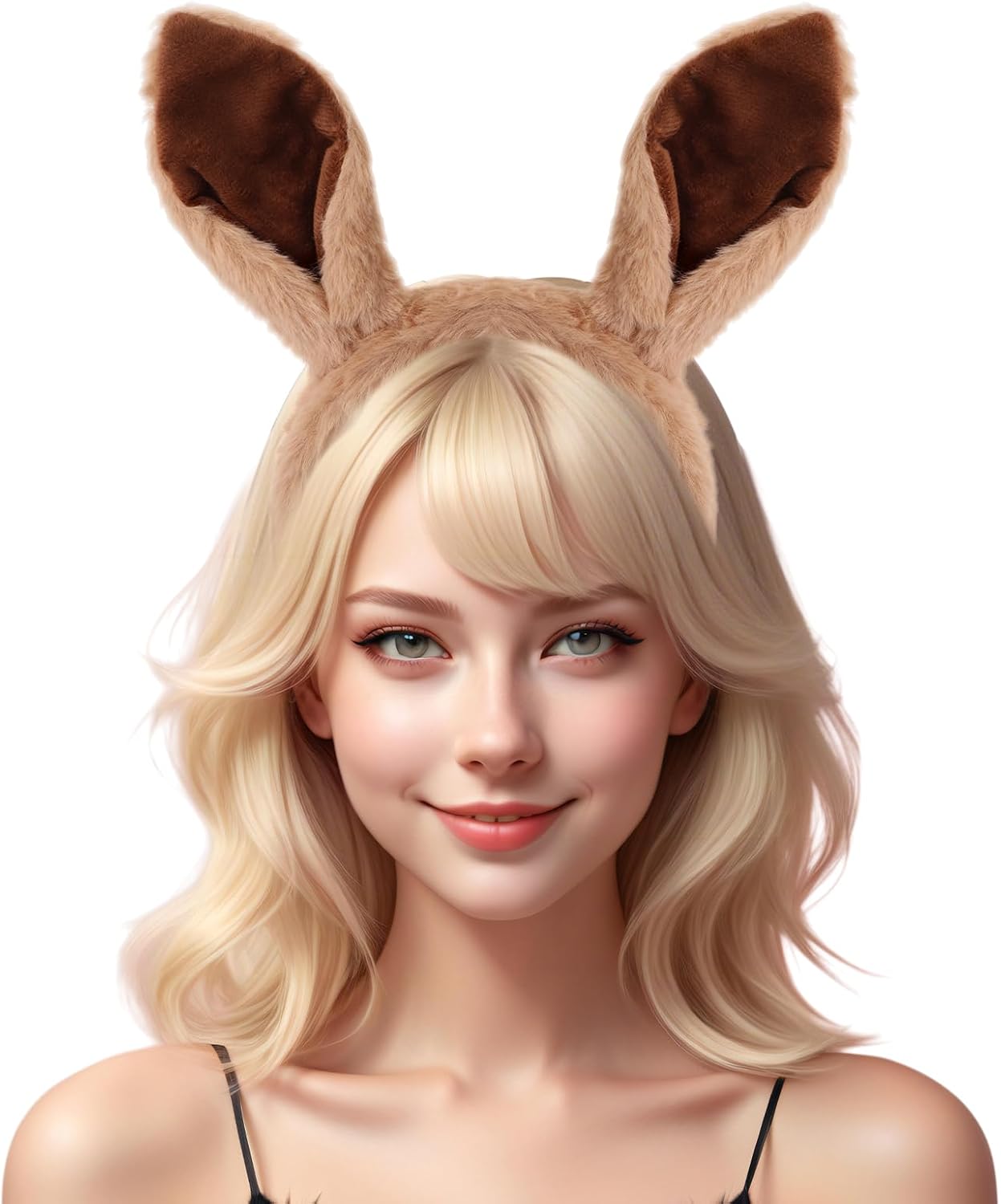 Halloween Plush Animal Ears Headband Situation — WeirdThingsToBuy weird find