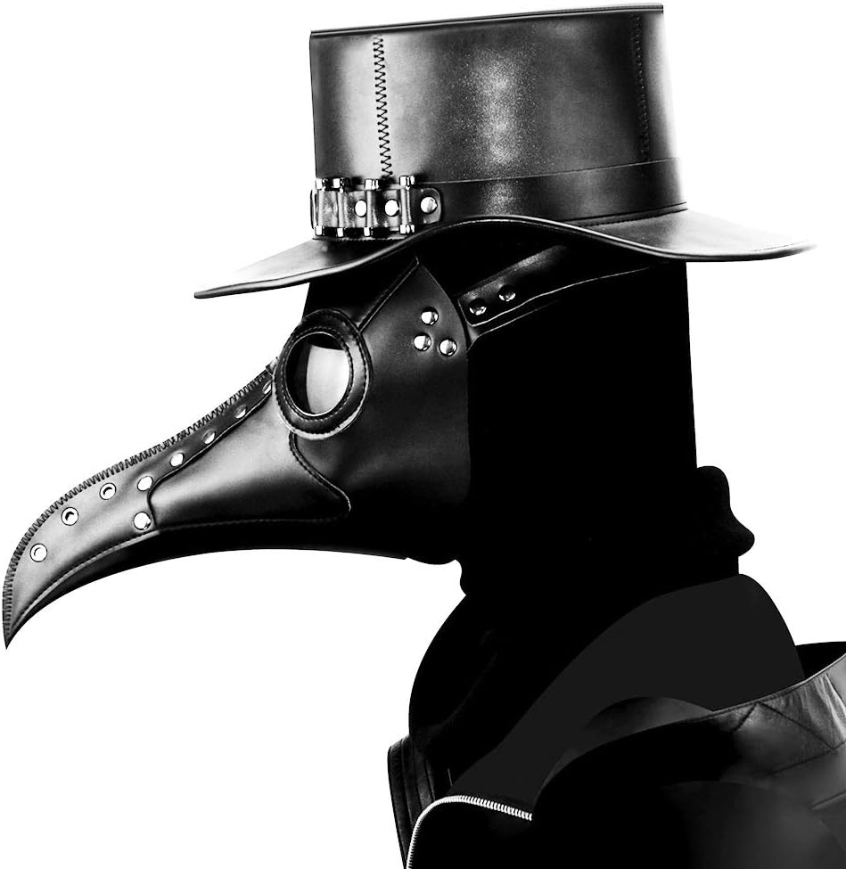 Halloween pu Leather Plague Doctor Energy — WeirdThingsToBuy weird find