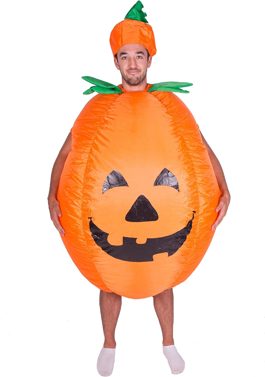 Halloween Pumpkin Inflatable Costume Adults — WeirdThingsToBuy weird find
