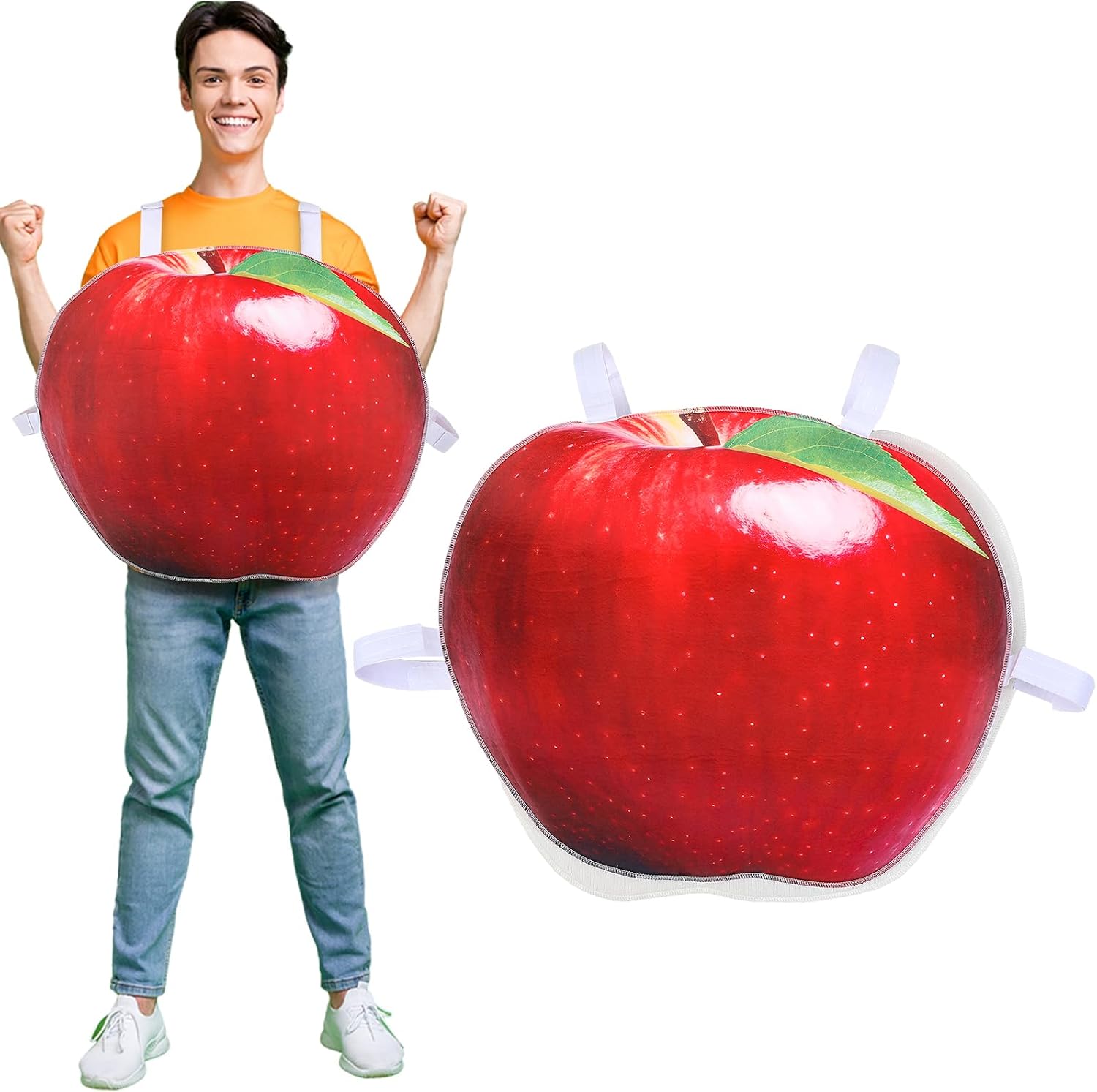 Halloween Red Apple Costume Women Situation — WeirdThingsToBuy weird find