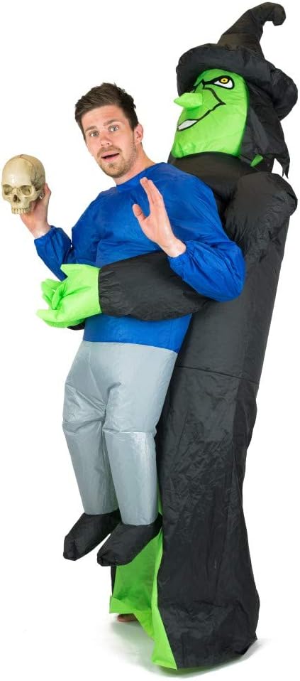 Halloween Scary Witch Inflatable Costume — WeirdThingsToBuy weird find