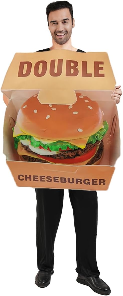 Hamburger Costume Unisex Adult Food — WeirdThingsToBuy weird find