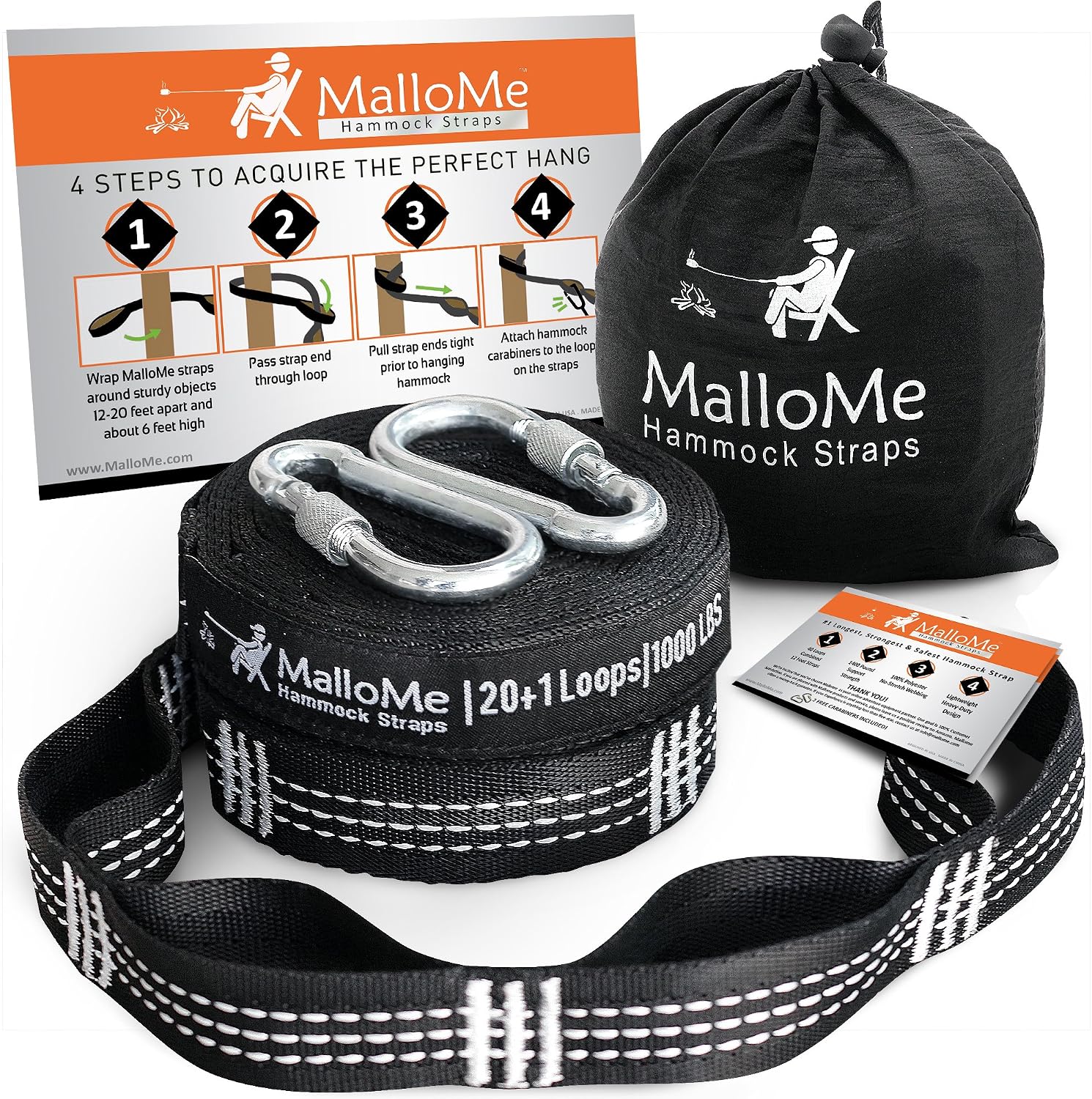 Tree-Hugger Hammock Strap Kit — WeirdThingsToBuy weird find