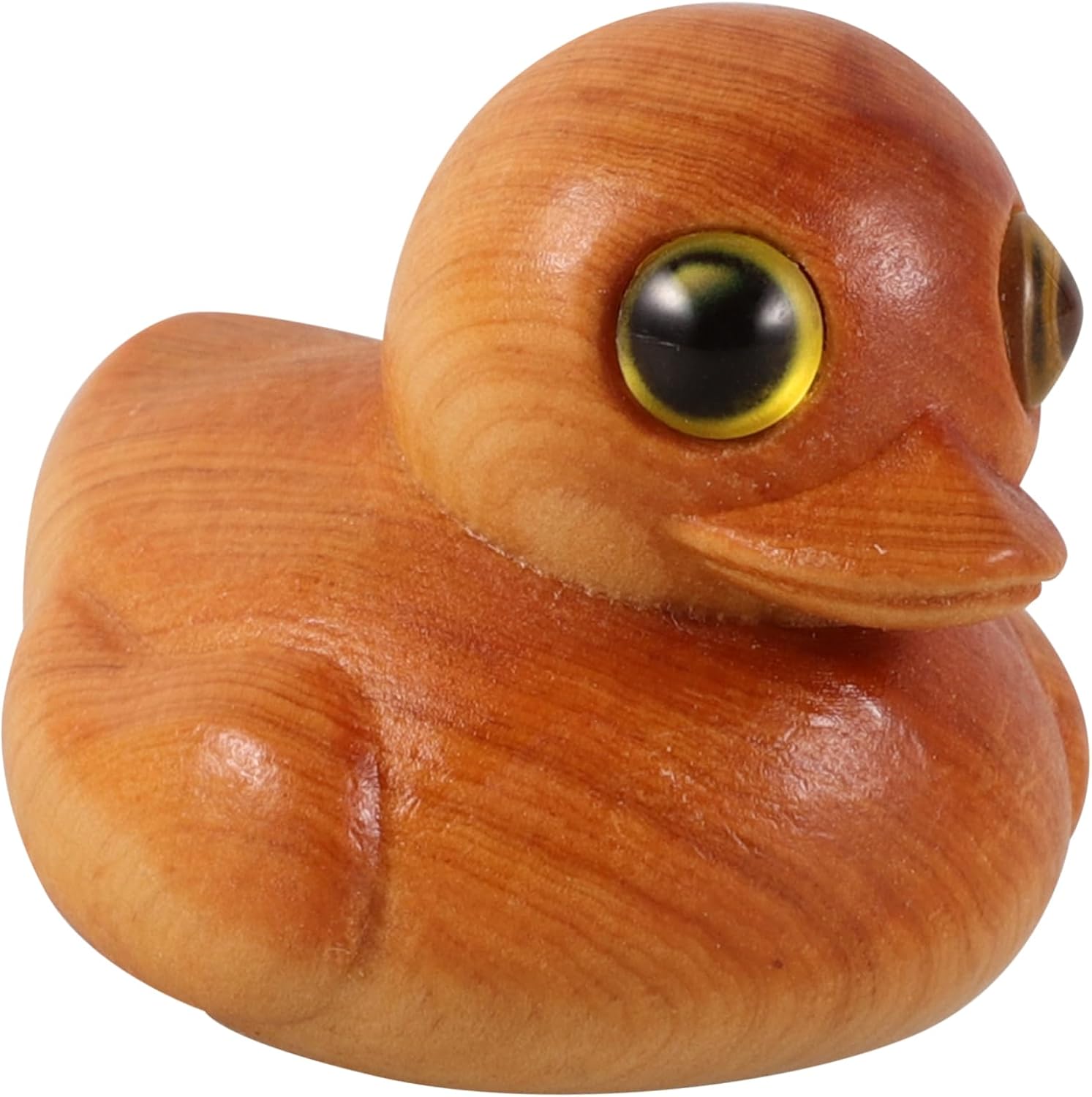 Hand Carved Wooden Duck Statue Situation — WeirdThingsToBuy weird find
