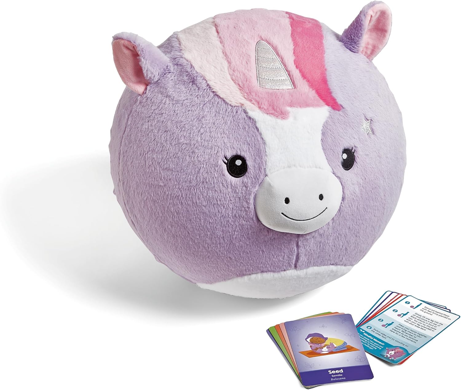 Hand2mind Unicorn Bubbleplush Yoga Ball Situation — WeirdThingsToBuy weird find