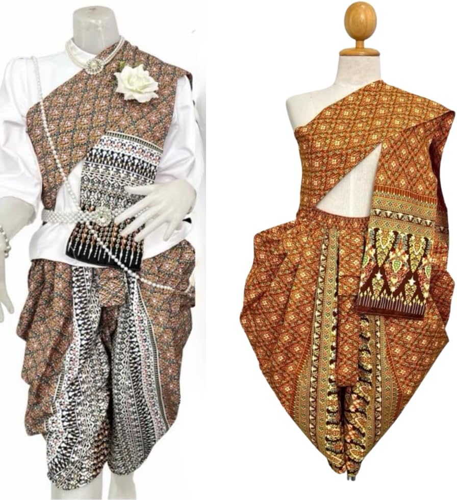 Handcrafted Thai Wrap Pants Matching — WeirdThingsToBuy weird find
