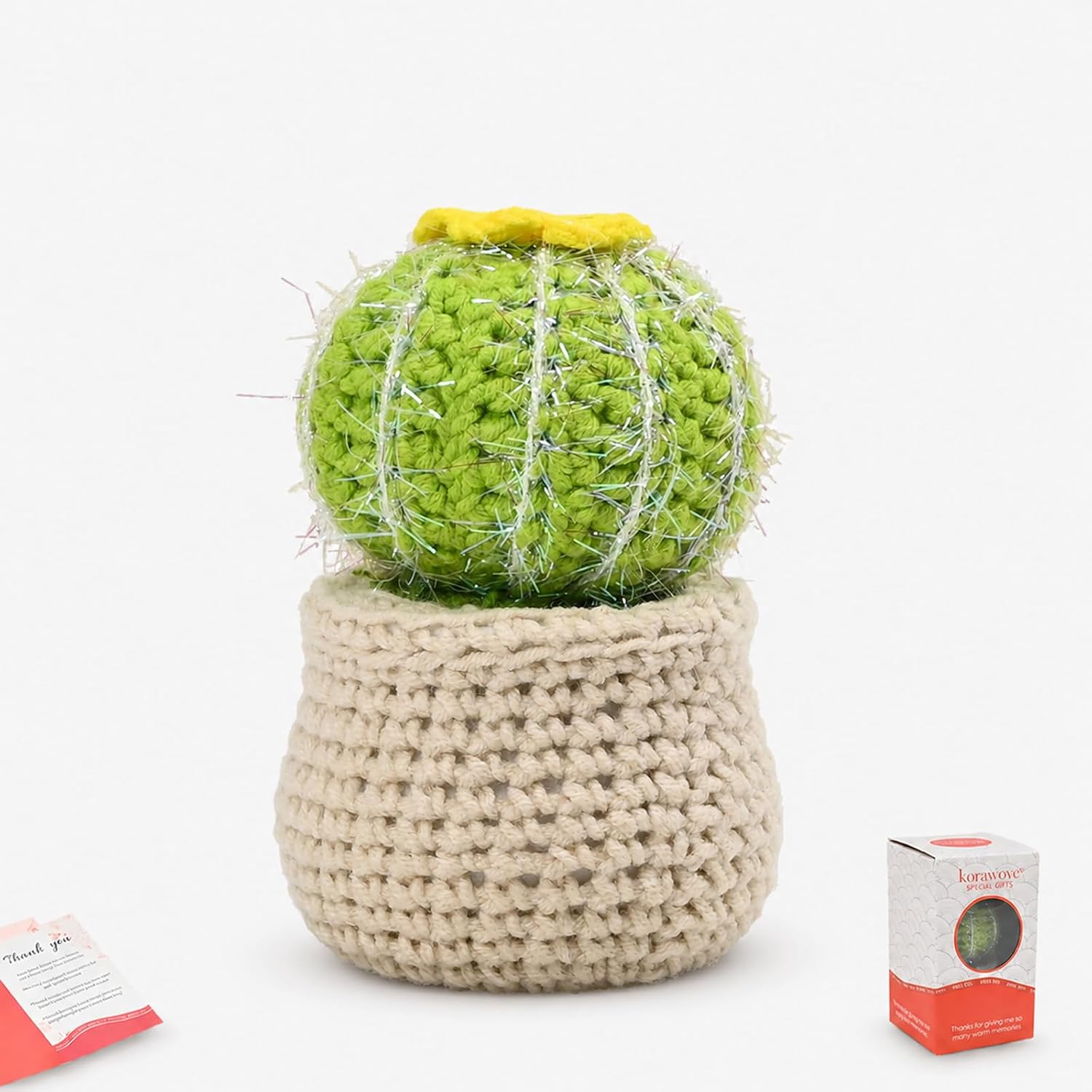 Handmade Crochet Cactus Plant in — WeirdThingsToBuy weird find