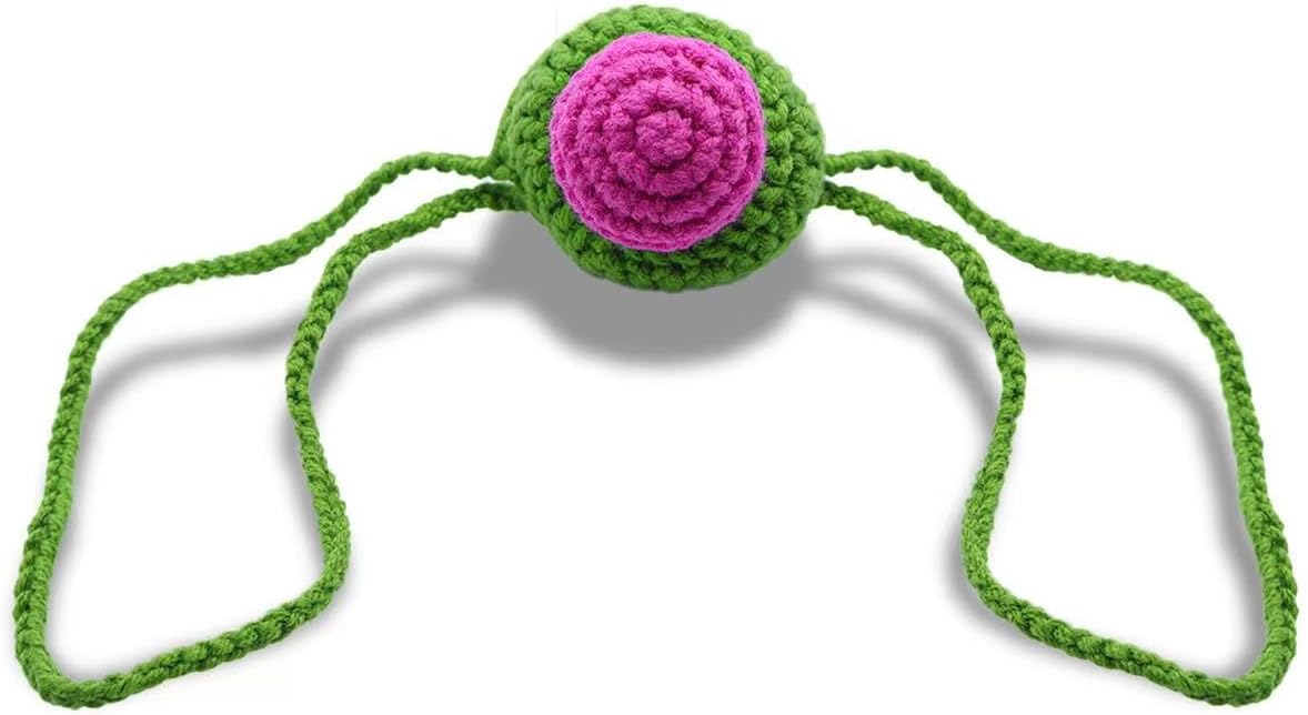 Handmade Crochet Funny Clown Nose Situation — WeirdThingsToBuy weird find