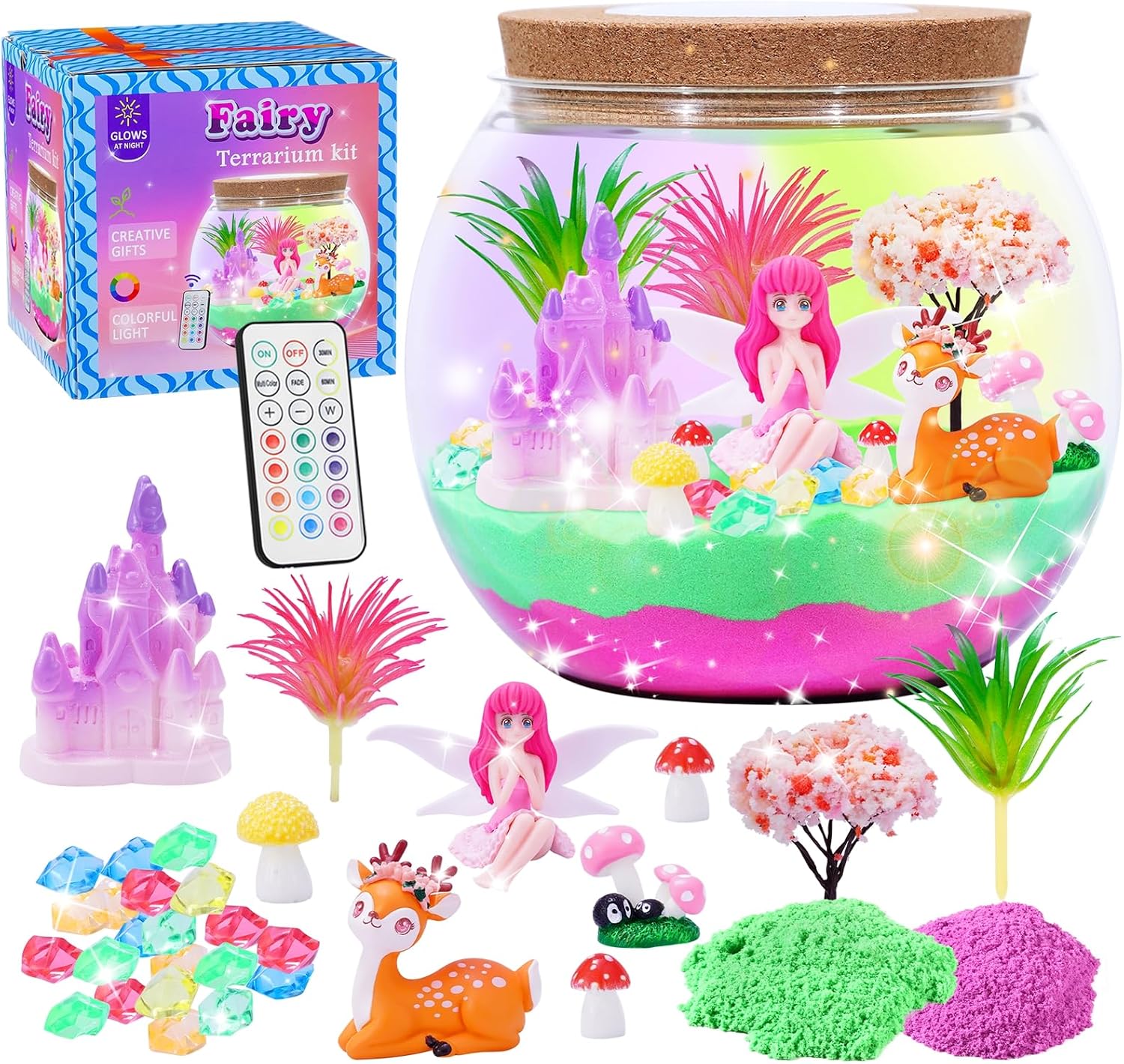 Hannstar Fairy Terrarium Kit Girls — WeirdThingsToBuy weird find
