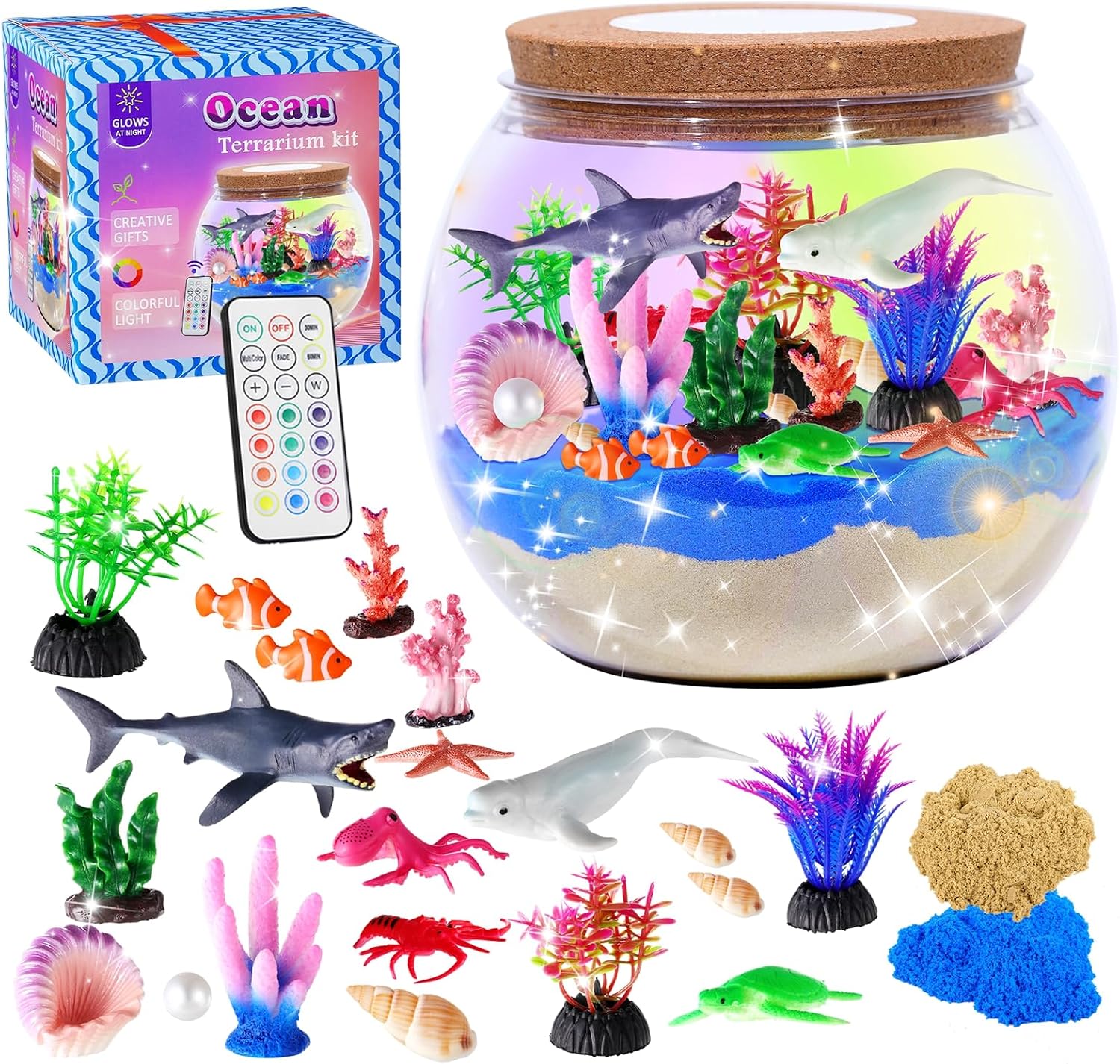 Hannstar Ocean Terrarium Kit Kids Situation — WeirdThingsToBuy weird find